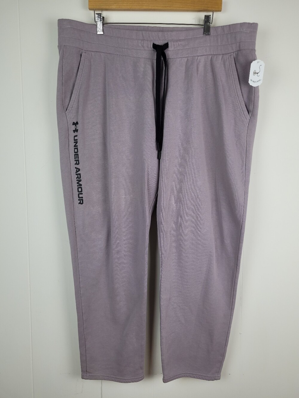 Under Armour XXL Lavender Fleece Jogger Sweatpants